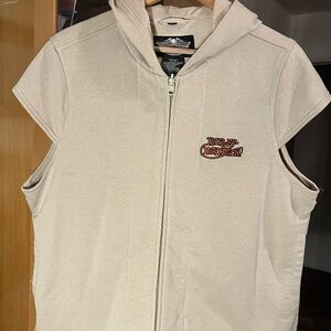 Harley Davidson sleeveless thermal zip vest